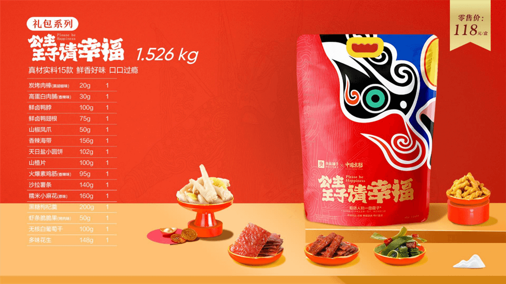 公主王子请幸福1.526kg